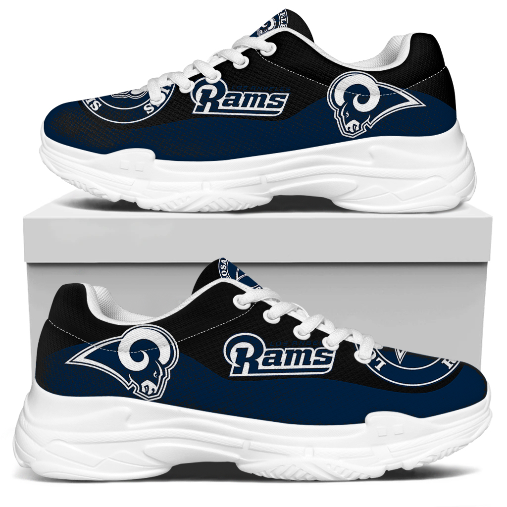 Men's Los Angeles Rams Edition Chunky Sneakers With Line 002 Men's Los Angeles Rams Edition Chunky Sneakers With Line 002